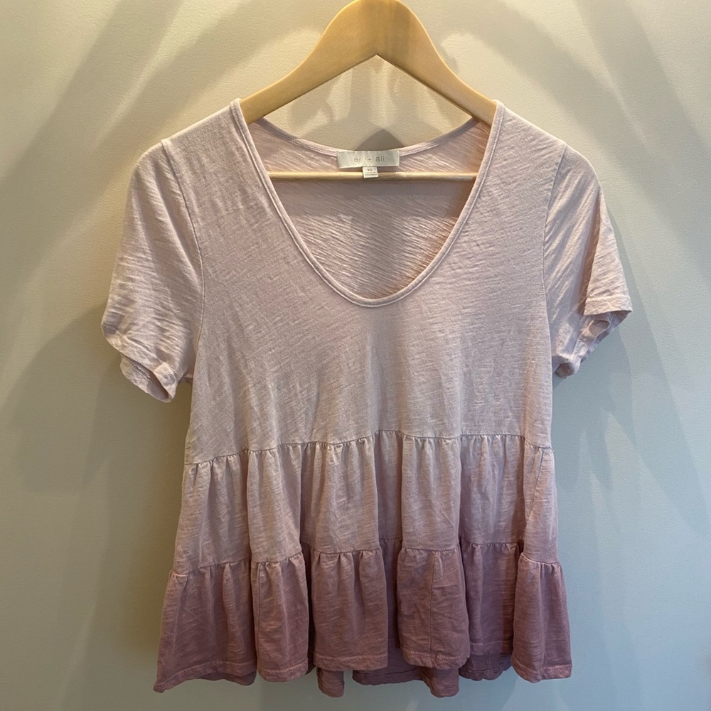 Anthropology ombré shirt